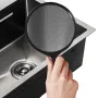 Мийка багатофункціональна Mixxus MH7546-SET-06 Decor Graphite з вбудованим змішувачем з нерж. сталі (MI8464) — Photo 3
