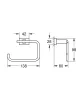 Тримач для туалетного паперу Grohe Essentials Cube New — Photo 4