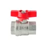Кран кульовий ГГМ Koer Extreme KE.217-20 - 3/4" FF ручка "метелик" червона (KR5757) — Photo 9
