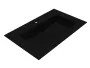 Умивальник ERICA 800 MIRASTONE BLACK Miraggio — Photo 2