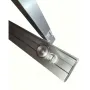 Шторки скляні на ванну розсувні Koer SR BS06-120x150-TR-07 прозоре скло Easy Clean 6мм, графіт (KR5947) — Photo 40