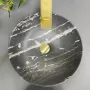Умивальник (раковина) VBI AMALFI BLACK ONYX MATT накладний — Photo 9