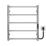 Рушникосушарка електрична Ladder П5 500х600 Deffi нержавіюча сталь (Хром, JD03, Праве підключення) — Photo 3