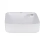 Раковина-чаша Qtap Stork 430x430x120 White з донним клапаном QT15112194W — Photo 10