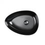 Раковина-чаша Qtap Leo 400x350x160 Matt black з донним клапаном QT1111A053MB — Photo 7