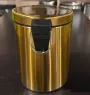 Відро для сміття з плавним закриттям кругле Mixxus Ellipse-TC0205 Brushed Gold 5л (колір матове золото) (MI8400) — Photo 36