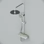 Душова система ShowerSpot з термостатом AM.PM F0750A400 Inspire 2.0 — Photo 12