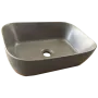 Раковина накладна Mixxus Premium DIVERSE-0116 GRAY 455x330x135mm (MP6651) — Photo 14