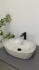 Умивальник (раковина) VBI OLBIA GREY STONE GLOSSY накладний — Photo 3