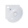 Раковина Qtap Leo 390x365x130 White з донним клапаном QT11115010W — Photo 8