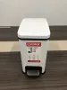 Відро для сміття з плавним закриттям прямокутне Koer TC-010108-08 8 л колір білий (KR5592) — Photo 12