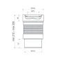 Гнучка труба для унітазу Lidz LG07 довжина 350 мм — Photo 3
