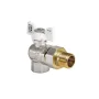 Кран з американкою кутовий Koer KR.228.W - 1" White (KR5105) — Photo 2