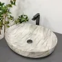 Умивальник (раковина) VBI UDINE STONE GLOSSY накладний — Photo 7