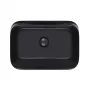 Раковина-чаша Qtap Scorpio 550х390х120 Matt black з донним клапаном QT14112243MB — Photo 7