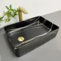 Умивальник (раковина) VBI VELLETRI BLACK STONE MATT накладний — Photo 9
