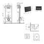 Готове рішення Qtap для ванної кімнати: підвісний унітаз Taurus Ultra Quiet 515×360×350 + комплект інсталяції Nest 4 в 1 (кругла клавіша Matt Black) — Photo 8
