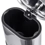 Відро для сміття з плавним закриттям овальне Mixxus Premium Topper-TC0205 SS Color 5л колір нержавійка (MI7059) — Photo 17