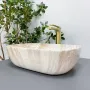 Умивальник (раковина) VBI RAVENNA TRAVERTINE GLOSSY накладний — Photo 10