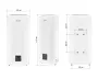 Водонагрівач "Плоский" MIXXUS EWH-09080 FLAT WET накопичувальний 80 л, мокрий тен 2 kW (WH0595) — Photo 8