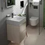 ELU PURA S унітаз підвісний 54*36,6см AquaHelix Flush, в комплекте з сиденням Slim з функцією SoftClose and QuickRelease — Photo 22