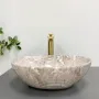 Умивальник (раковина) VBI PARMA GREY STONE GLOSSY накладний — Photo 7