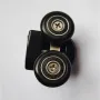 Ролики для душових кабін подвійні колеса MIXXUS PREMIUM ROLLERS SCP05-1 BLACK верхні (25mm для DIVERSE SC03) (MI8168) — Photo 6