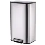 Відро для сміття з плавним закриттям прямокутне Mixxus Cubic-TC0112 SS Color 12л колір нержавійка (MI7089) — Photo 12