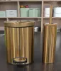 Йоржик для унітазу підлоговий Mixxus Ellipse-TB0202 Brushed Gold (колір матове золото) (MI8401) — Photo 32