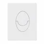 Панель змиву пластикова Koer KT-0606-03 157x198x3mm, закруглена, білий — Photo 5