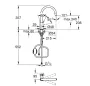 Одноважільний змішувач для мийки Grohe BauClassic (30573000) — Photo 3