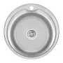 Кухонна мийка Lidz 510-D 0,8 мм Micro Decor (LIDZ510DEC) — Photo 7