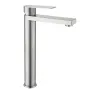 Змішувач для раковини високий Lidz Nexus 001FH (k35) LDNEX001FHNKS49185 Nickel — Photo 8