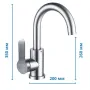 Змішувач для кухні Mixxus DAX-011 (MI5990) — Photo 3