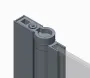 Шторки скляні на ванну Koer SR BS01-80x140-TR-01 прозоре скло 6мм, хром (KR5400) — Photo 35