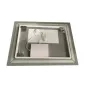 Дзеркало ZERIX KUBIX MR04-80x60-REVERSE з LED Touch, Anti-fog, димером, рег. яскравості (ZX6054) — Photo 10