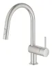 Змішувач для кухні з висувним виливом Grohe Minta (32321DC2) — Photo 7