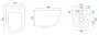 Підвісний унітаз REA CARLO FLAT MINI WHITE білий — Photo 9