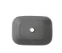 Раковина накладна Mixxus Premium DIVERSE-0116 GRAY 455x330x135mm (MP6651) — Photo 10