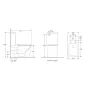 Унітаз-компакт Mixxus Premium Quadro-0401-R 610x365x825mm, система змиву RIMLESS (MP6457) — Photo 6