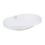 Комплект Qtap Leo: Раковина врізна овальна 590x400x170 мм White + Донний клапан PU02O — Photo 9