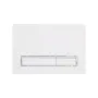 Комплект: Qtap Swan унітаз підлоговий Rimless QT16223178W + Nest комплект інсталяції 2в1 (лінійна клавиша White) QT0122490S4Q1 + QT0111M08V1384W — Photo 7