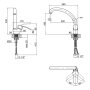 Змішувач для кухні Lidz (CRM) 41 86 008F-3 — Photo 7