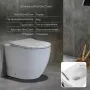 Унітаз підлоговий Qtap Robin безбачковий Ultra Quiet безобідковий безобідковий з сидінням Soft-close WHITE QT13223381AW — Photo 10