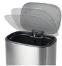 Відро для сміття з плавним закриттям овальне Mixxus Premium Diverse-TC0112 SS Color 12л колір наржавійка (MI7079) — Photo 17