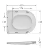 Унітаз-компакт Mixxus BEVEL-0407-T1 630х350х795mm, система змиву TORNADO 1.0 (MI6690) — Photo 15