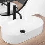 Умивальник (раковина) REA LAYLA 50 WHITE білий накладний — Photo 7