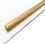 Душова кабіна REA SOLAR 90х120 BRUSHED GOLD — Photo 12