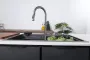 Мийка Zerix ZH7548-SET-03 Nano-Black з вбудованим змішувачем з нерж. сталі (ZM5577) — Photo 18