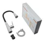 Змішувач для кухні Mixxus Premium Matis 011-T (NUT) Refl.Black (Колір хром+силік.вилив чорний) (MI8266) — Photo 11